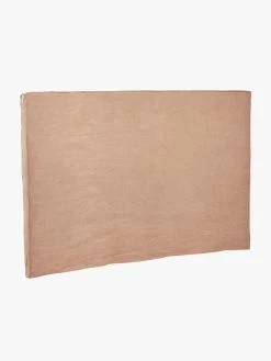 Vittoria Linen Slipclover Bedhead In Soft Clay - King 7 Vittoria Linen Slipclover Bedhead In Soft Clay - King -Homewares Shop globewest vittoria slip bedhead king soft clay 2