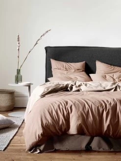 Halo Organic Cotton Standard Pillowcase - Rosewater -Homewares Shop halo bedlinen rosewater 2023 1 1