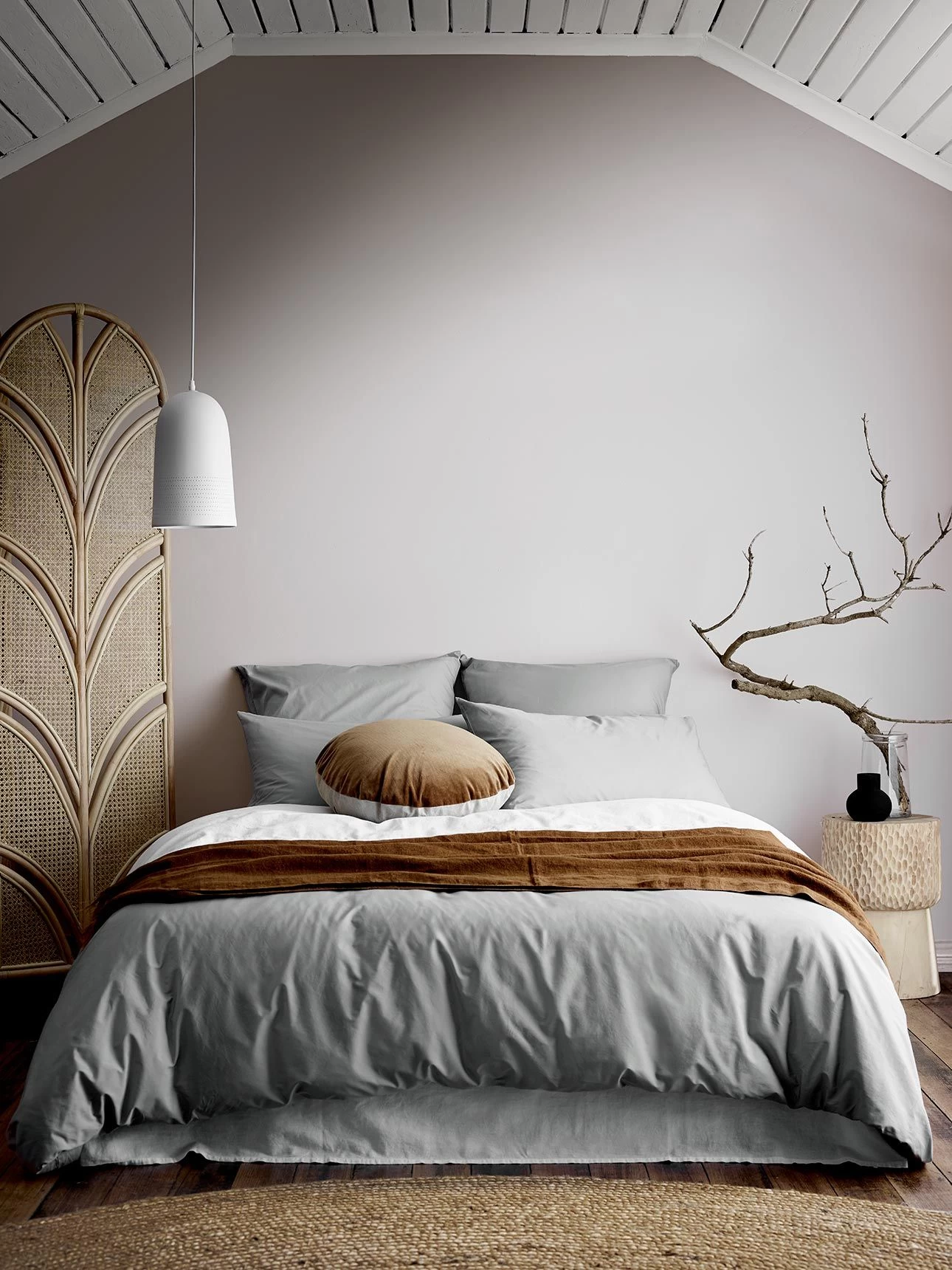 Halo Organic Cotton Quilt Cover - Pebble 4 Halo Organic Cotton Quilt Cover - Pebble - Image 2