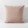 Halo Organic Cotton European Pillowcase - Rosewater -Homewares Shop halo organic euro rosewater