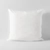 Halo Organic Cotton European Pillowcase - White