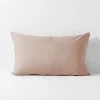 Halo Organic Cotton Standard Pillowcase - Rosewater