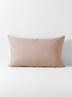 Halo Organic Cotton Standard Pillowcase - Rosewater