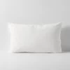 Halo Organic Cotton Standard Pillowcase - White -Homewares Shop halo organic pillowcase white