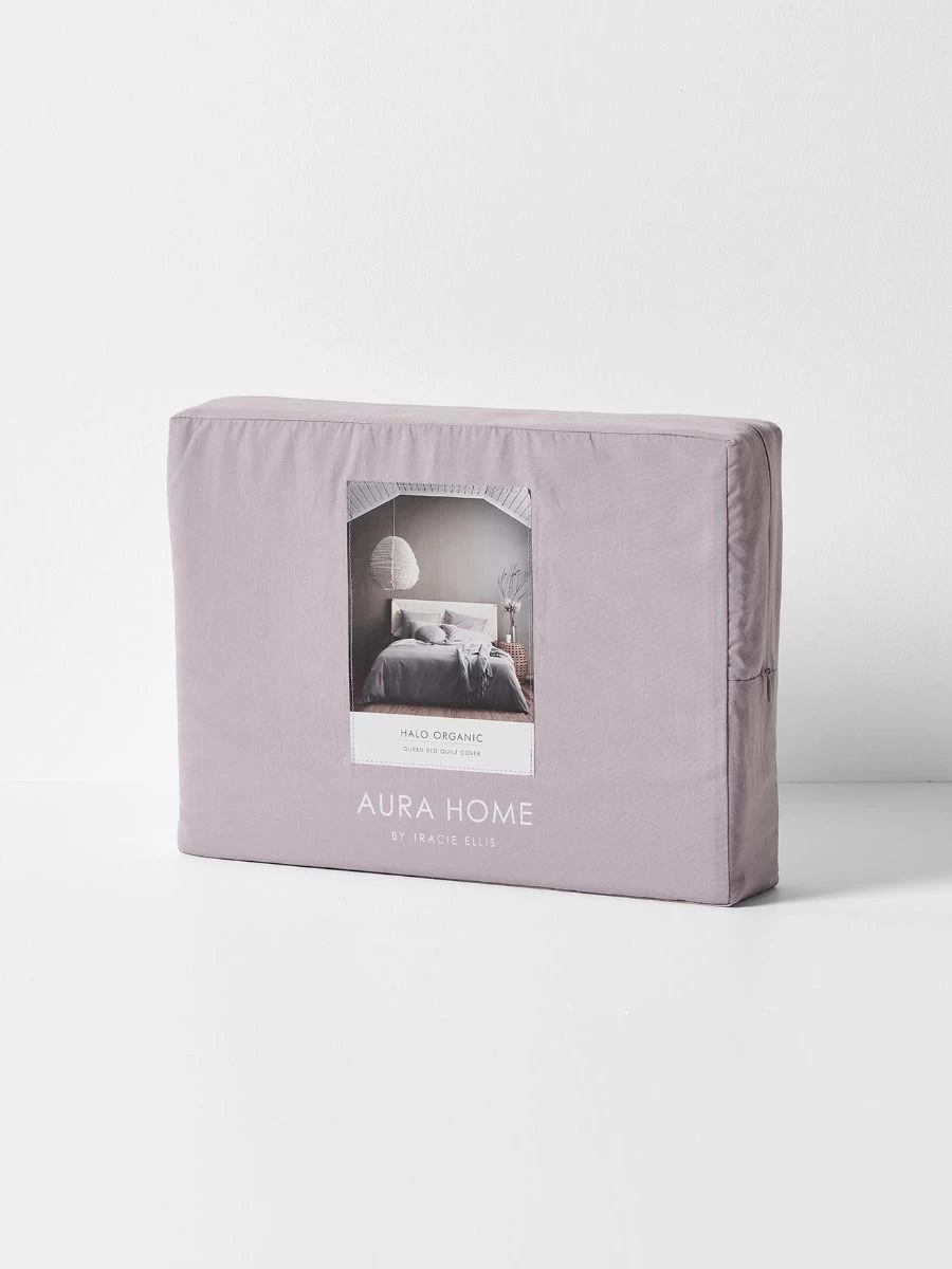 Halo Organic Cotton Quilt Cover - Dusk 6 Halo Organic Cotton Quilt Cover - Dusk - Image 4