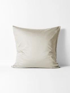 Halo Organic Sateen European Pillowcase - Feather