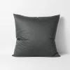 Halo Organic Sateen European Pillowcase - Shadow 1 Halo Organic Sateen European Pillowcase - Shadow -Homewares Shop halo organic sateen pillowcase euro shadow