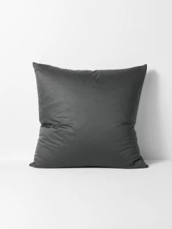 Halo Organic Sateen European Pillowcase - Shadow