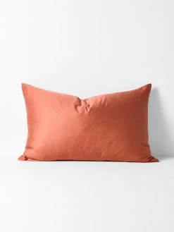 Halo Organic Sateen Standard Pillowcase - Cedarwood