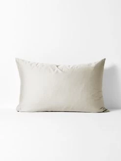 Halo Organic Sateen Standard Pillowcase - Feather