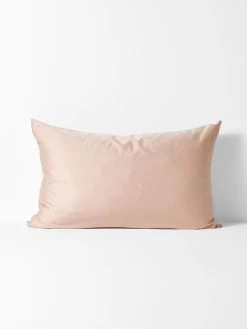 Halo Organic Sateen Standard Pillowcase - Lotus