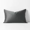 Halo Organic Sateen Standard Pillowcase - Shadow