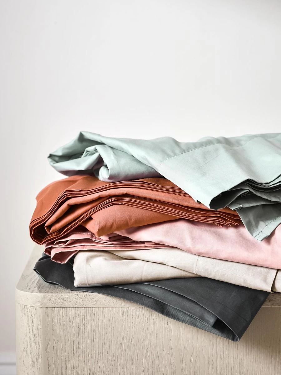 Halo Organic Sateen Sheet Set - Lotus 6 Halo Organic Sateen Sheet Set - Lotus - Image 4