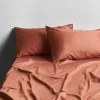 Halo Organic Sateen Sheet Set - Cedarwood -Homewares Shop halo organic sateen sheets cedarwood 2