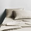 Halo Organic Sateen Sheet Set - Feather -Homewares Shop halo organic sateen sheets feather 2