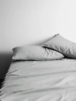 Halo Organic Cotton Sheet Set - Pebble