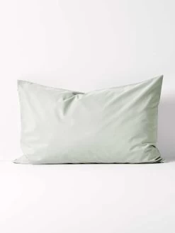 Halo Organic Cotton Standard Pillowcase - Peppermint