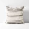 Hazel Stripe Cushion - Natural