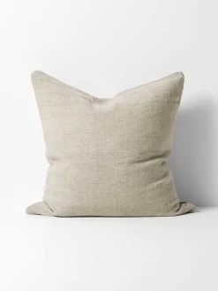 Heavy Linen Cushion - Feather Grey