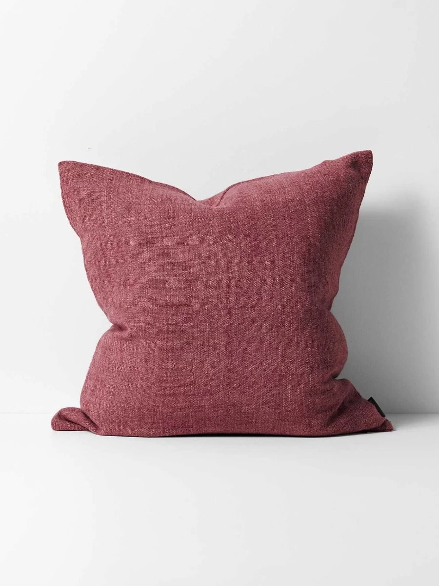 Heavy Linen Cushion - Maple 3 Heavy Linen Cushion - Maple