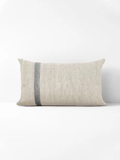 Herringbone Rectangle Cushion - Natural