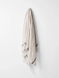 Herringbone Throw - Natural