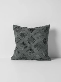 Husk Cushion - Charcoal