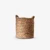 Adaline Waterhyacinth Basket - Small 1 Adaline Waterhyacinth Basket - Small -Homewares Shop inartisan adaline waterhyacinth basket natural small