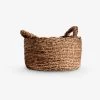 Elva Lowline Basket - Small -Homewares Shop inartisan elva lowline basket natural small