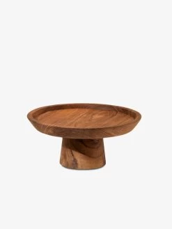 Jali Wooden Cake Stand - Small