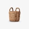 Ruhi Waterhyacinth Plaited Handle Basket - Small 2 Ruhi Waterhyacinth Plaited Handle Basket - Small -Homewares Shop inartisan ruhi plaited handle basket natural small
