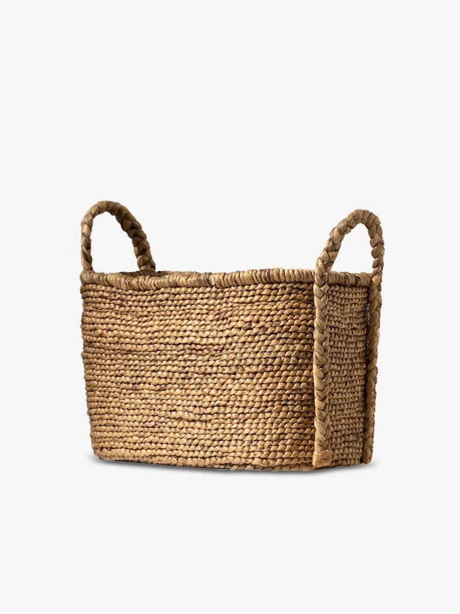 Waterhyacinth Oval Baskets - Small 3 Waterhyacinth Oval Baskets - Small