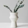 Larson Extra Large Vase -Homewares Shop indigo love extra large larson vase off white 1 3