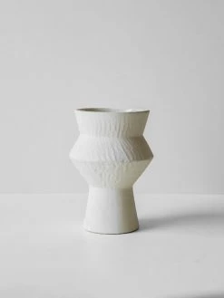 Larson Extra Large Vase -Homewares Shop indigo love extra large larson vase off white 2