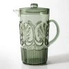 Flemington Acrylic Jug - Green 1 Flemington Acrylic Jug - Green -Homewares Shop indigo love flemington acrylic jug green 1