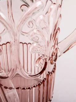 Flemington Acrylic Jug - Pale Pink -Homewares Shop indigo love flemington acrylic pale pink 4
