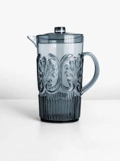 Flemington Acrylic Jug - Blue -Homewares Shop indigo love flemington jug blue 2 1