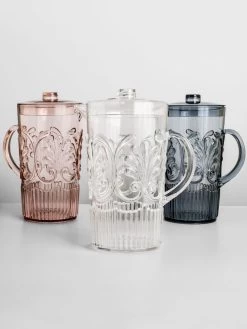 Flemington Acrylic Jug - Blue -Homewares Shop indigo love flemington jugs 2