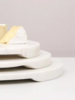 Marble Platter - Small -Homewares Shop indigo love marble cheese board lifestyle 4