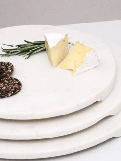 Marble Platter - Large -Homewares Shop indigo love marble cheese board lifestyle 5 2