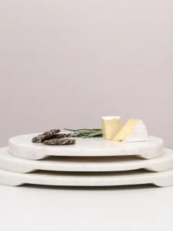 Marble Platter - Large -Homewares Shop indigo love marble cheese board lifestyle 6 2