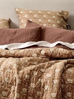 Jaipur Coverlet - Bronze