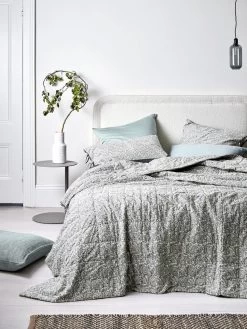 Jaipur Coverlet - Mist & Feather