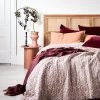 Jaipur Coverlet - Rosewater & Merlot