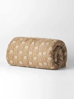Jaipur Coverlet - Bronze -Homewares Shop jaipur coverlet bronze 2