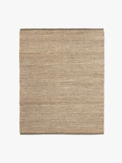 Herringbone Rug - Natural -Homewares Shop jute rug herringbone willow