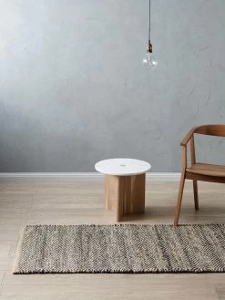 Herringbone Hall Runner - Black/Natural