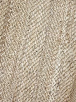 Herringbone Hall Runner - Natural -Homewares Shop jute hall runner herringbone willow detail 2