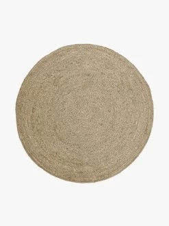 Jute Round Rug - Natural