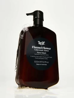 Flannel Flower Hand Wash 500ml -Homewares Shop leif hand wash flannel flower 500ml 3